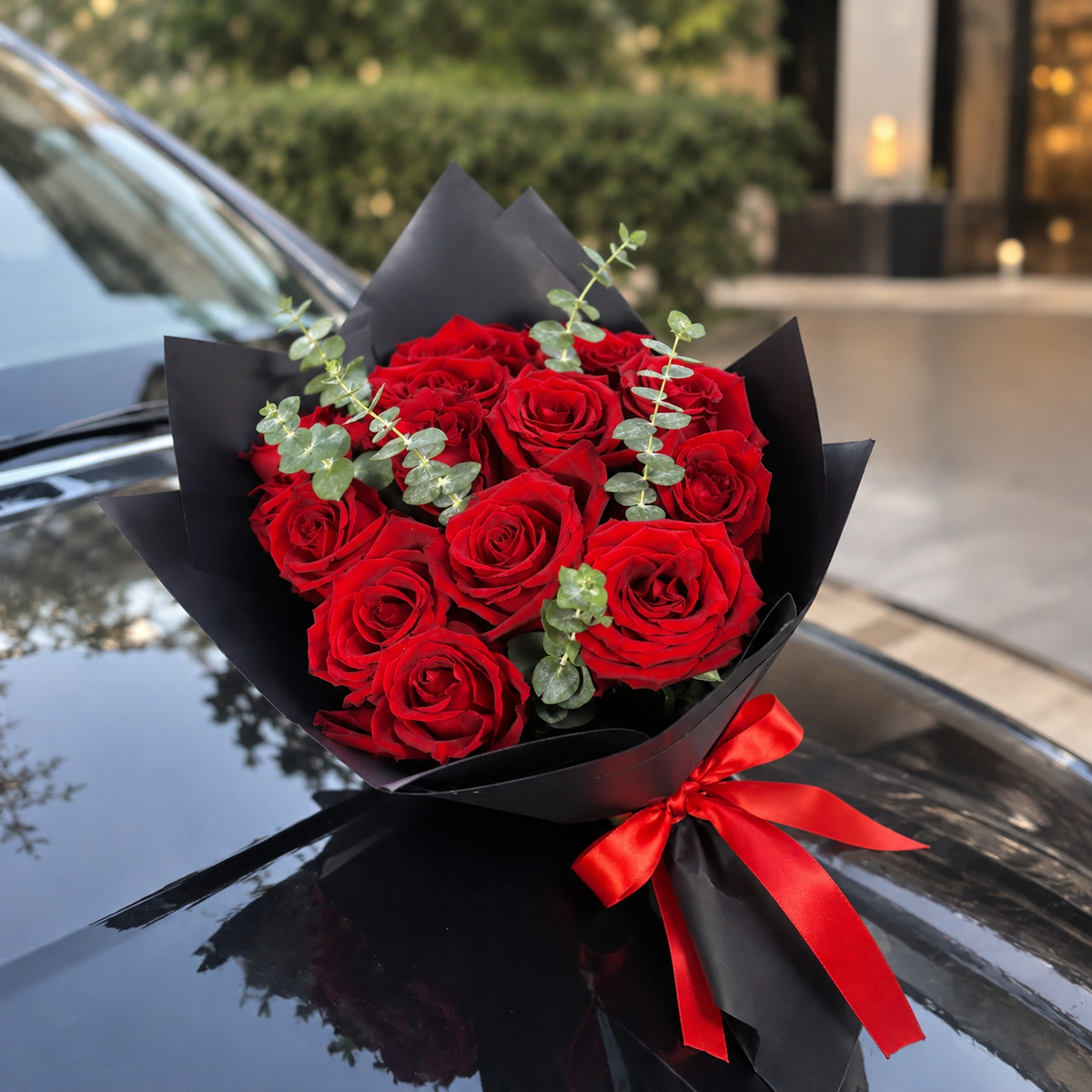 Ramo de 12 Rosas Rojas