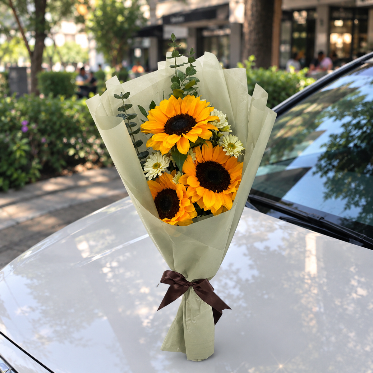 Ramo de 3 Girasoles