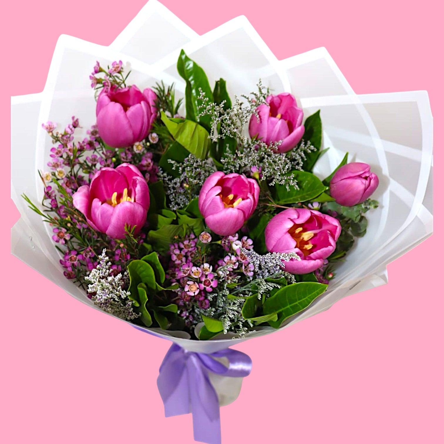 Ramo de 6 Tulipanes