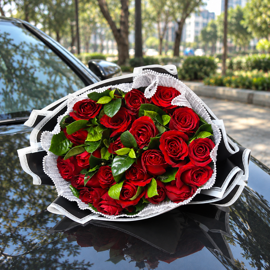 Ramo de 24 Rosas Rojas