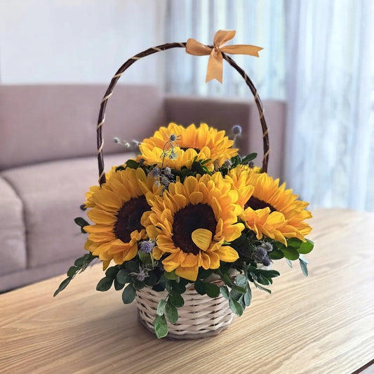 Canasta de Girasoles
