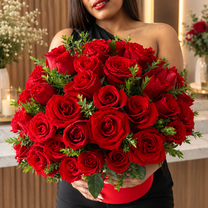 Box de Rosas Rojas
